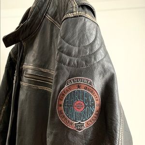 harley davidson buffalo leather jacket